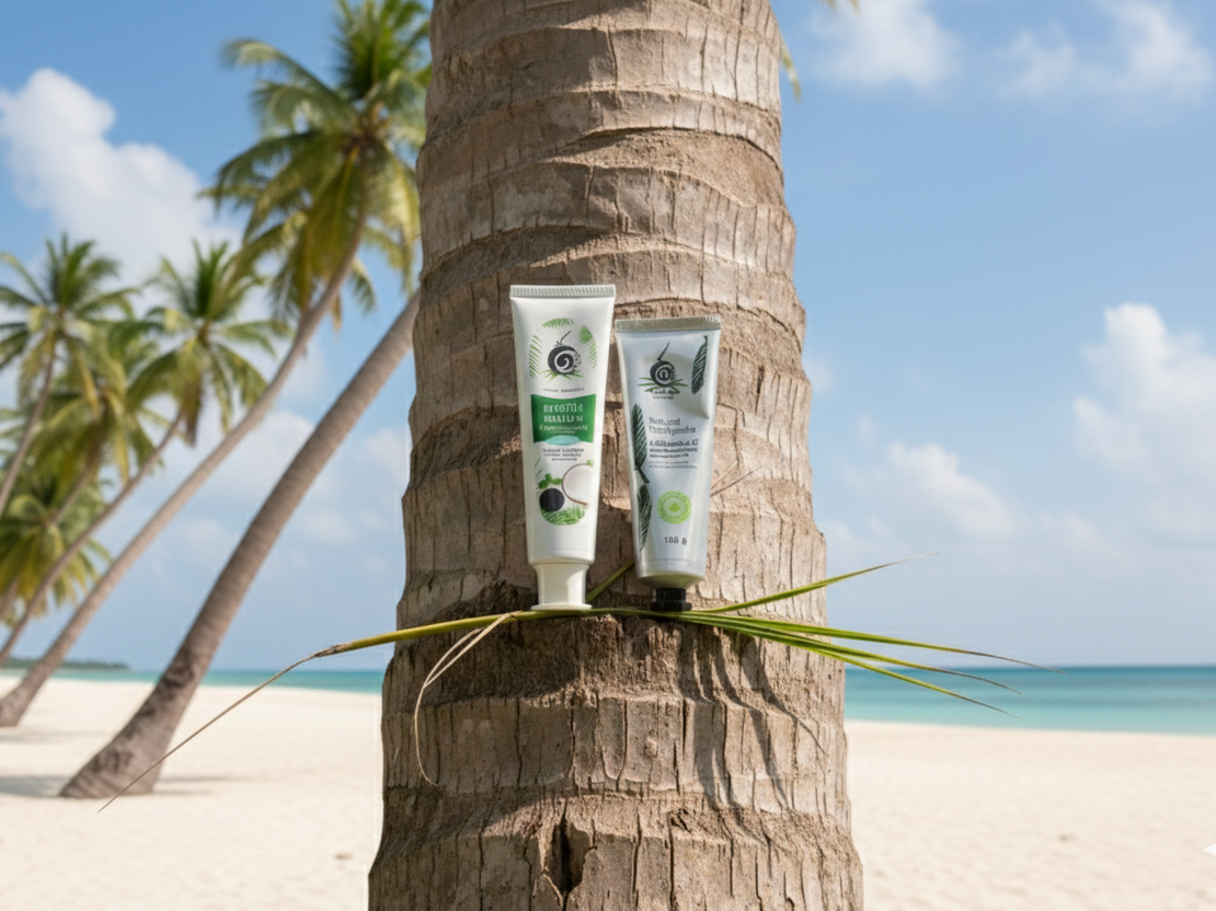 🪥 ยาสีฟันสมุนไพรมะพร้าว