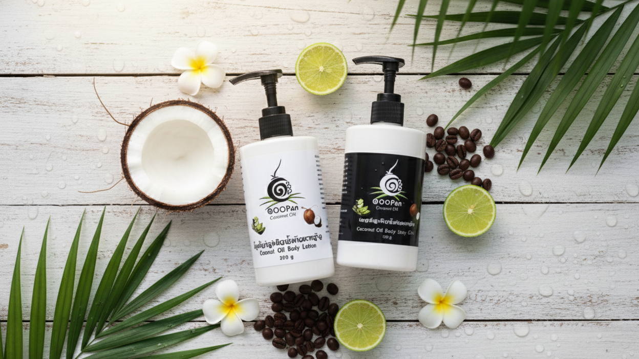 ครีมบำรุงผิวจากมะพร้าว 